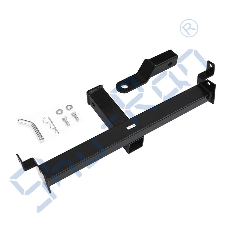 Golf Arabası EZGO RXV Hitch 2008-Up Heavy Duty Black Steel Bumper Hitch For Golf Cart
