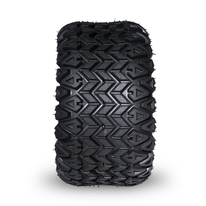 10 İnç Golf Arabası Jant ve Lastik Kombinasyonu 20×10-10 ATV İşlenmiş/Parlak Siyah