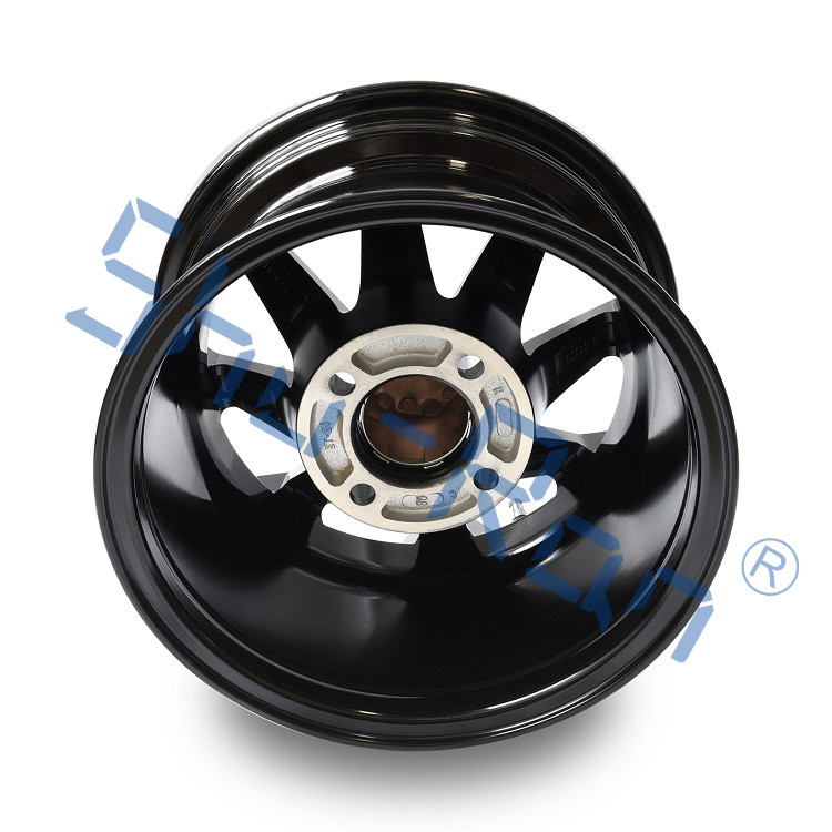 Golf Arabası 12''/14'' İşlenmiş/ Parlak Siyah Alüminyum Jantlar Club Car, EZGO, YMH Golf Arabaları İçin