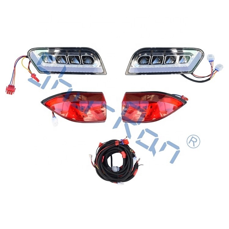 RGB Değişken Işıklı Kulüp Araba Tempo için Golf Araba Lüks LED Işık Keti
