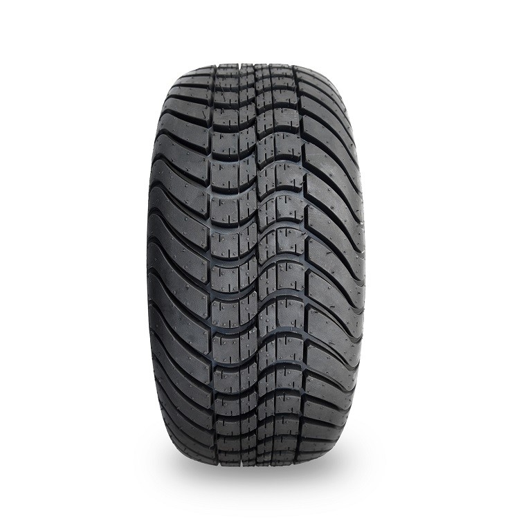 Golf arabası 12 inç mat siyah tekerlekler ve 215/35-12 sokak lastikleri 4x4 Bolt Pattern DOT Rated