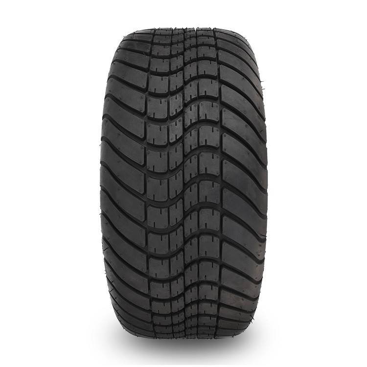 Golf Arabası 14'' İşlenmiş/Siyah Alüminyum 6 Kollu Jantlar ve 225/30-14 Sokak Lastikleri Kombinasyonu