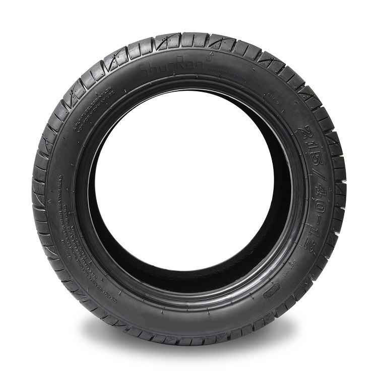 Golf Arabası 12 İnç Jantlarla Uyumlu 215/40-12 Sokak Tipi Tubeless Lastikler (Yükseltme Gerekmez)
