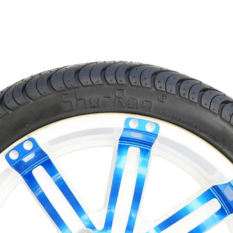 14'' Mavi/Parlak Beyaz Tekerlekler Ve 225/30-14 Lastikler Montaj Elektroforez Boya