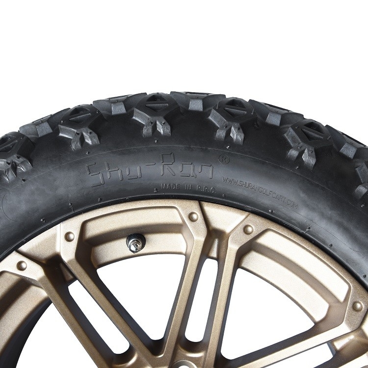 14'' Bronz Jantlar ve Golf Arabaları/ATV için 22x10-14 Lastik Kombinasyonu, 4 katlı Tubeless
