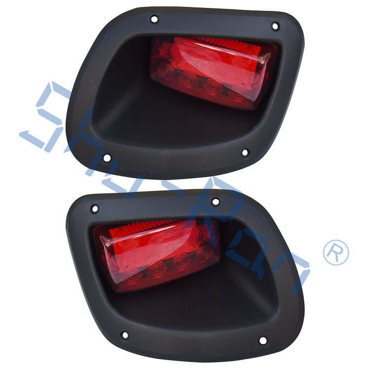 Golf Arabası Deluxe LED Işık Kiti, EZGO Freedom TXT 2014-Up (Gaz ve Elektrik) ile Universal Deluxe Işık Geliştirme Kiti ile uyumludur