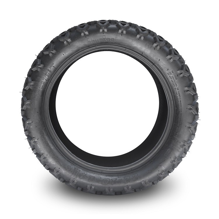 Golf arabası 22x10-14 Yüksek profilli tüm arazi lastikleri DOT onayıyla 4 PLY tüpsiz