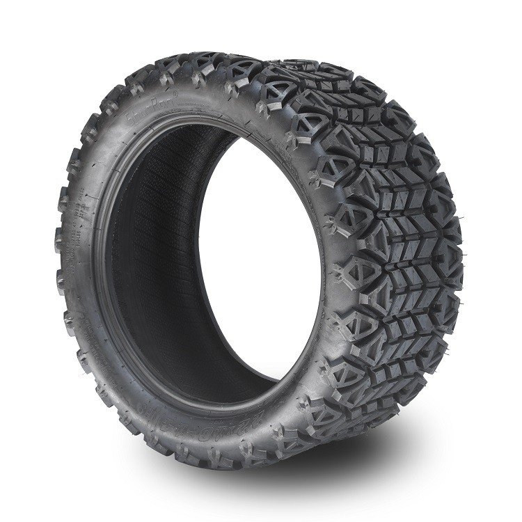 Golf arabası 22x10-14 Yüksek profilli tüm arazi lastikleri DOT onayıyla 4 PLY tüpsiz