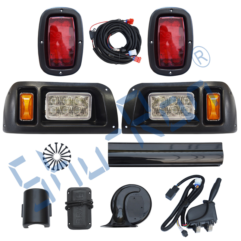 Club Car DS G&E tüm Yıl Modelleri için Golf Arabası Deluxe LED Işık Kiti
