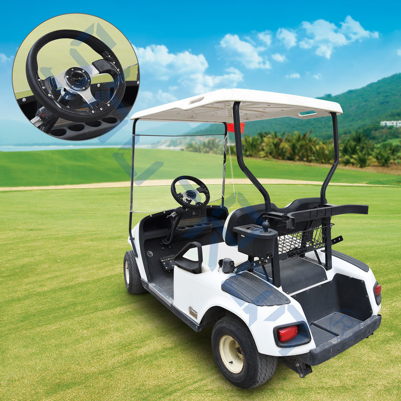 Golf Arabası Yarış Kulübü Arabası, EZGO ve Yamaha için Karbon Fiber Direksiyon