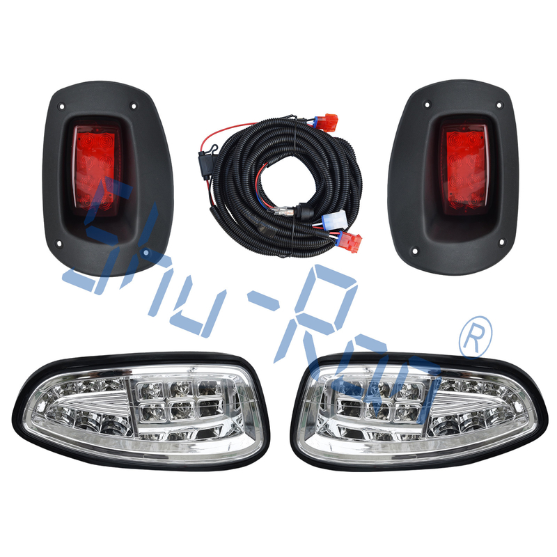EZGO RXV LED Far ve LED Arka Far için Golf Arabası Led Deluxe Işık Kiti