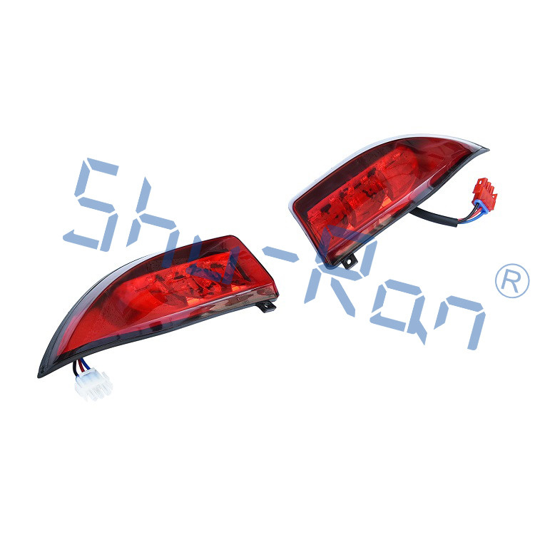 Precedent için Golf Arabası Deluxe LED Işık Kiti, Far, Stop Lambası, Sinyaller, Anahtar ve Korna ile
