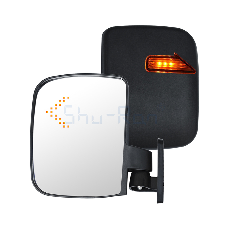 Evrensel Golf Arabası LED Yan Aynalar / Arka Görüş Aynası Club Car, Ezgo, Yamaha İçin